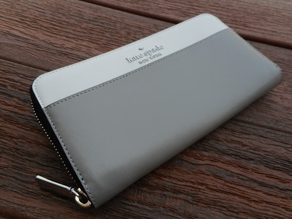 完売☆日本未発売　Kate Spade staci colorblock large continental wallet コンチネンタル長財布　型番：WLR00120　本物をお届け!!