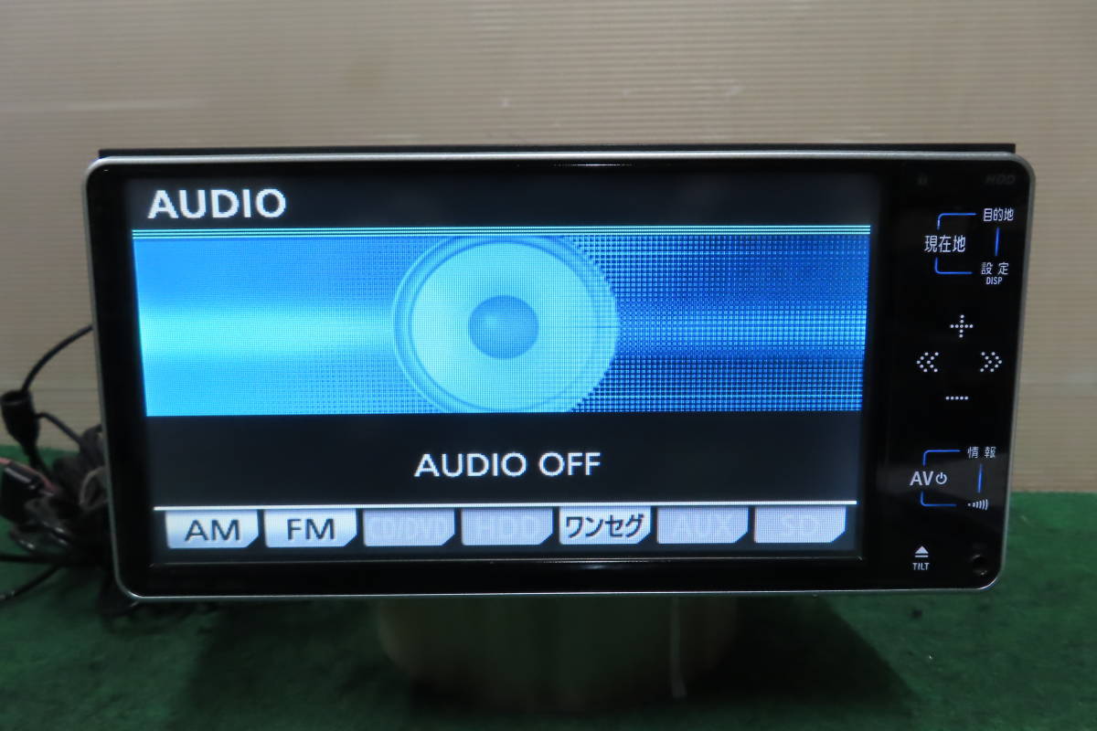 動作保証付/V4236/トヨタ純正 NHDT-W59G HDDナビ 2008年 TVワンセグ内蔵 CD・DVD再生OK 動作保証付/V4236/トヨタ純正 NHDT-W59G HDDナビ 2008年 TVワンセグ内蔵 CD・DVD再生OK