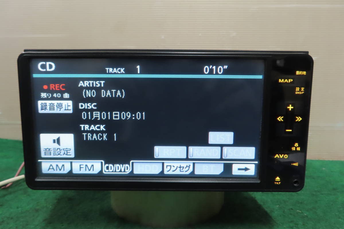 V4293/トヨタ純正 NHDT-W60G HDDナビ 動作保証付-