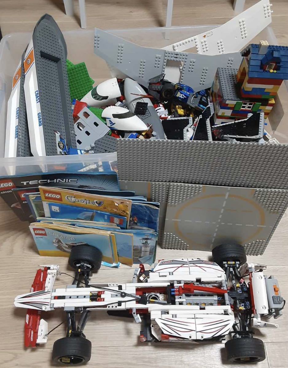 LEGO ケース付き 大量パーツセット 19.4キロ以上セット No3796 希少 黒