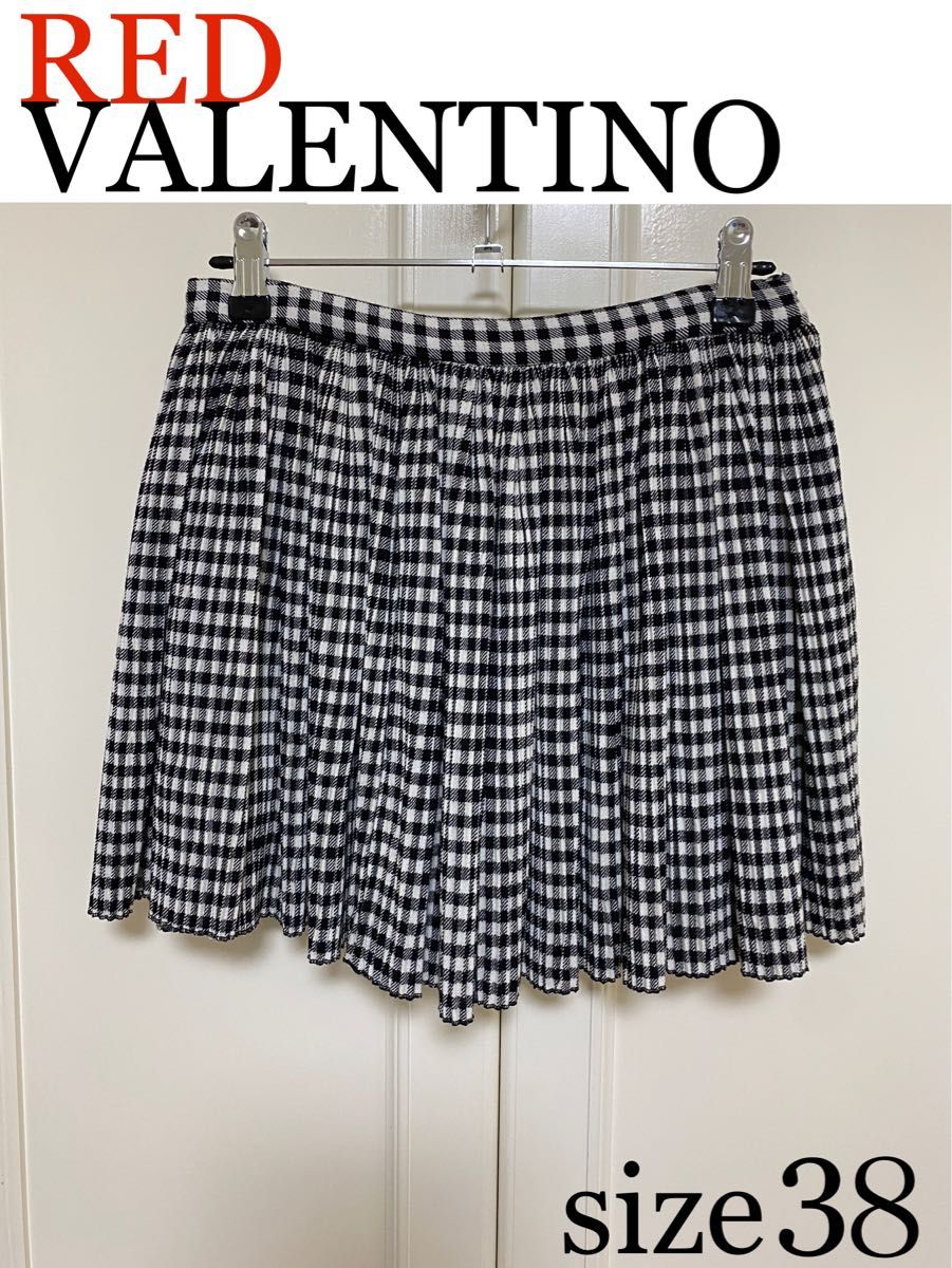 REDVALENTINO レッドヴァレンティノ　プリーツスカート　インナーパンツ