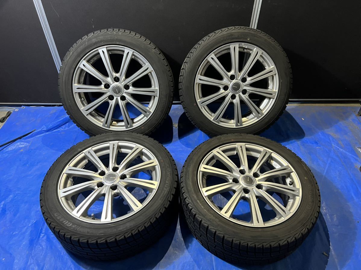 中古品 YOKOHAMA スタッドレス 四本セット 215/50R17 iG30 現状品 説明文必読_画像1