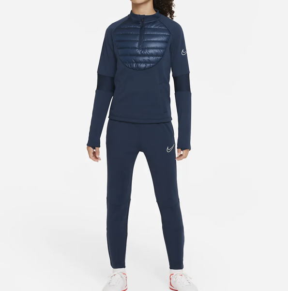 【売り切り御免!】 YTH NIKE アカデミー 160 紺 セットアップ パンツ トレーナー 上下セット