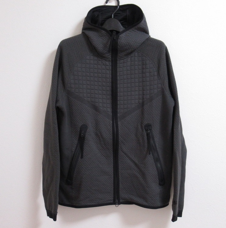 NIKE TECK PACKsa-ma Fit ADV Zip Parker серый L Nike Tec упаковка бег тренировка футболка DD6635-060