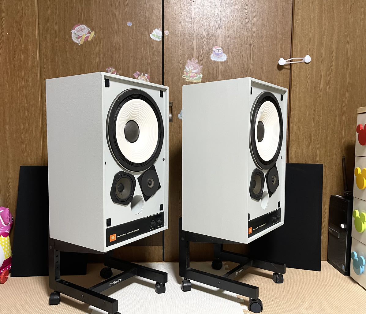JBL 4311B CONTROL MONITOR スピーカーペア 動作良好 ライトグレー