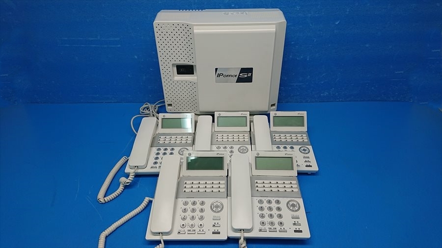 美品OKI (Panasonic) IP OFFICE SⅡ主装置 KH020S-BSCAB/P 主1電５ オマケ付き