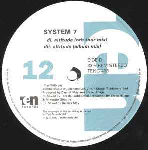 System 7 Featuring Ultra Nat Altitude　The Orb,Derrick May、The Moody Boys参加　　Steve Hillage 2LP_画像6