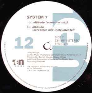 System 7 Featuring Ultra Nat Altitude　The Orb,Derrick May、The Moody Boys参加　　Steve Hillage 2LP_画像5