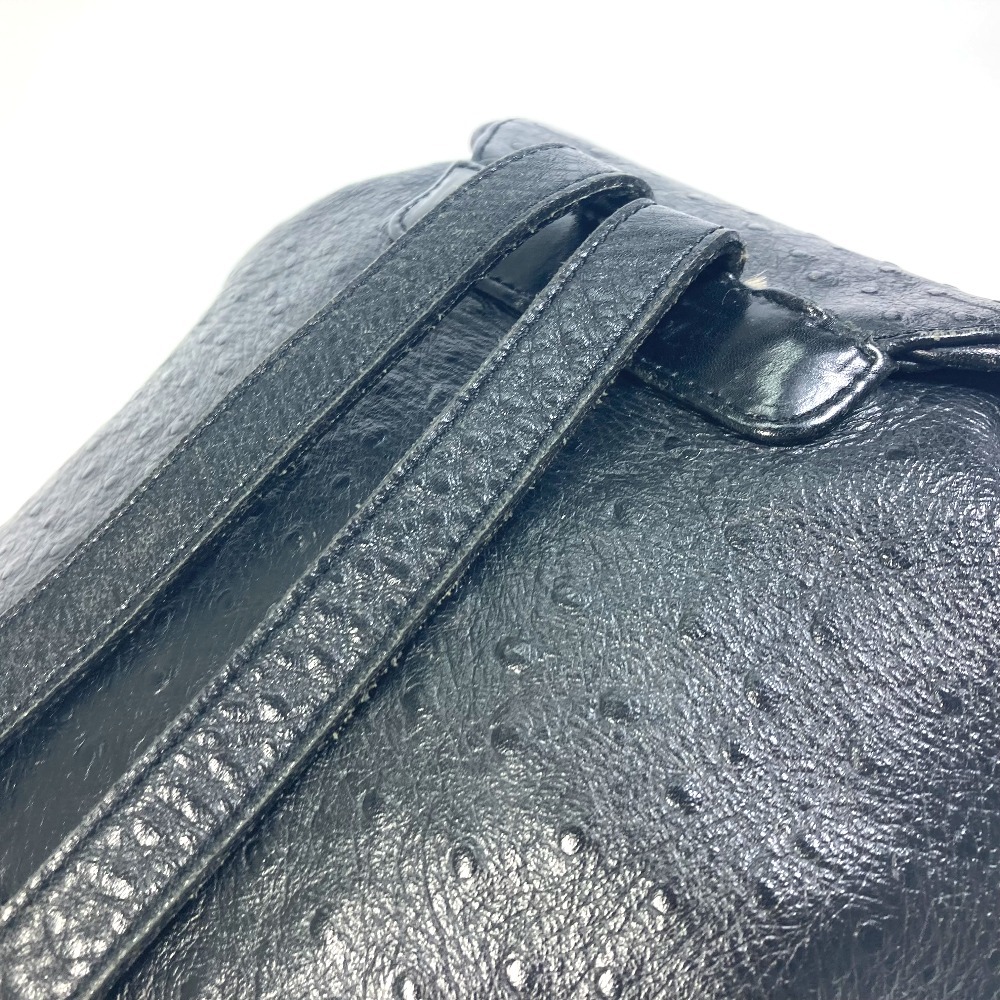 VERSACE ヴェルサーチ サンバースト リュックサック レザー ブラック