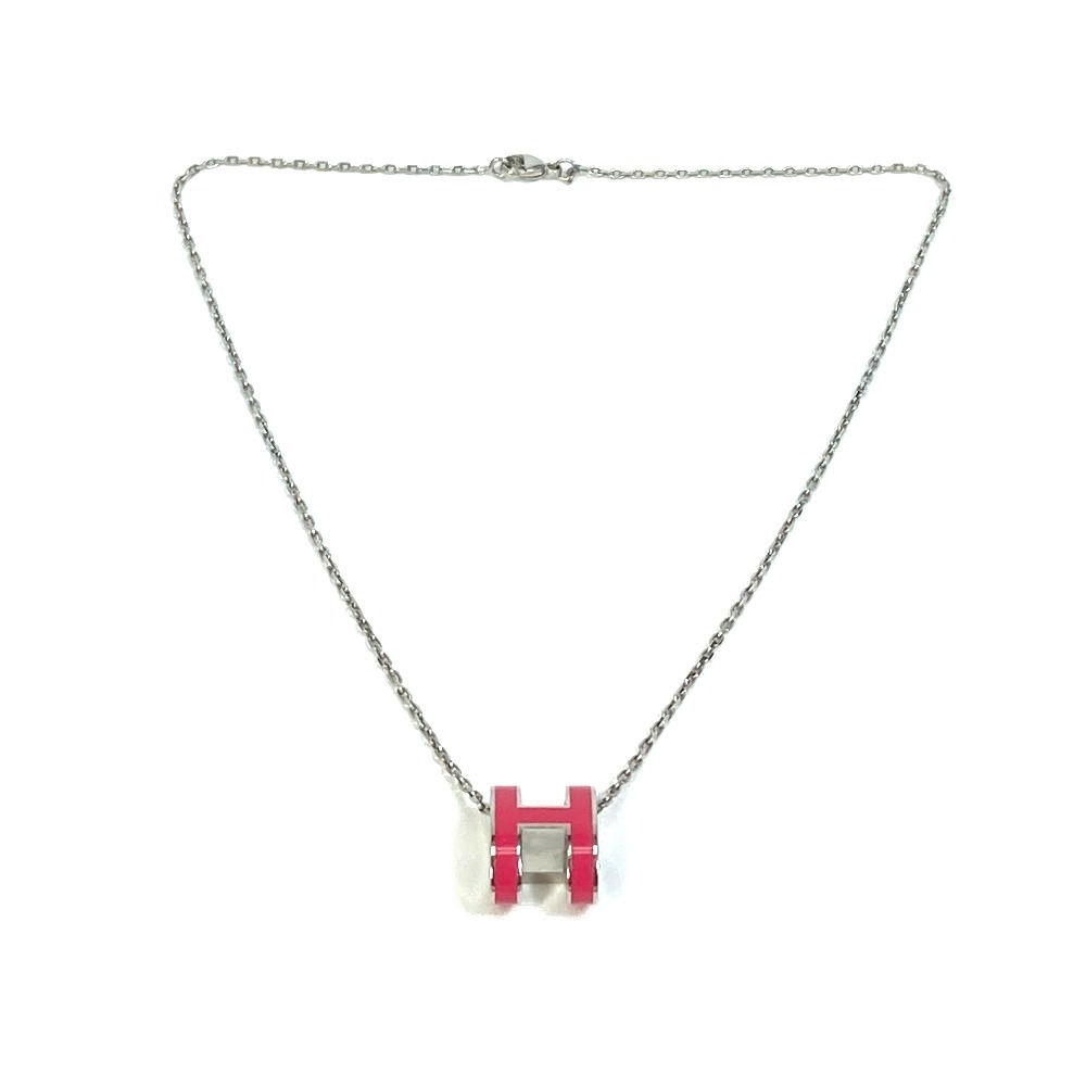 HERMES エルメス Hロゴ ポップアッシュ アクセサリー ネックレス