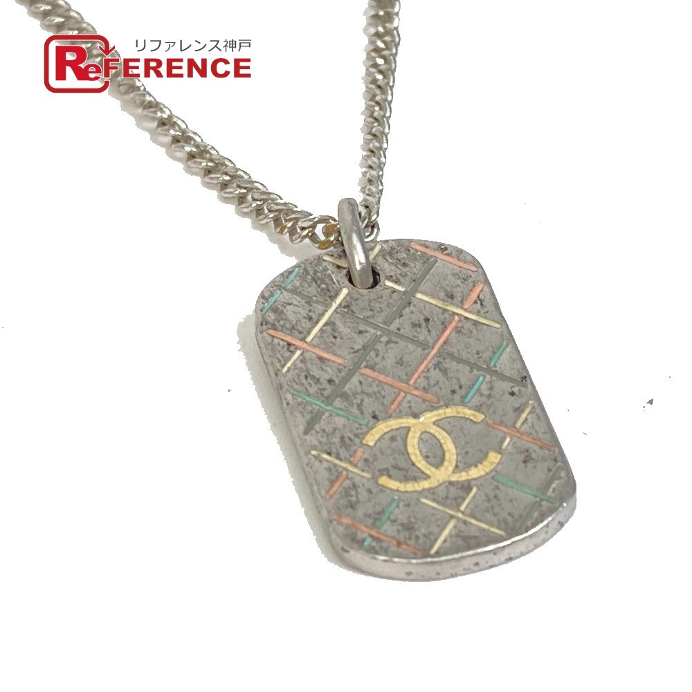 新しい到着 シャネル CHANEL CC レディース.【中古】 シルバー メタル