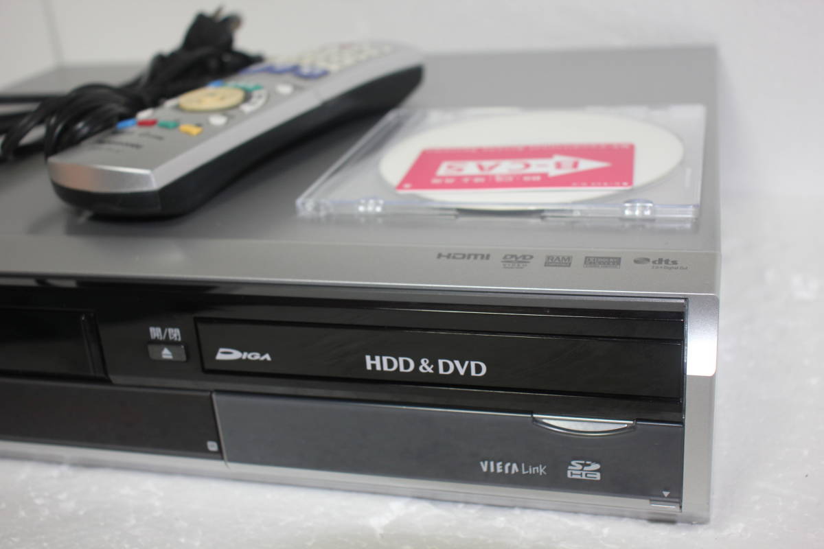 ★ 徹底清掃【即決＆送料無料】PANASONIC パナソニック DMR-XP21V VHS⇔HDD⇔DVDレコーダー リモコン HDMI