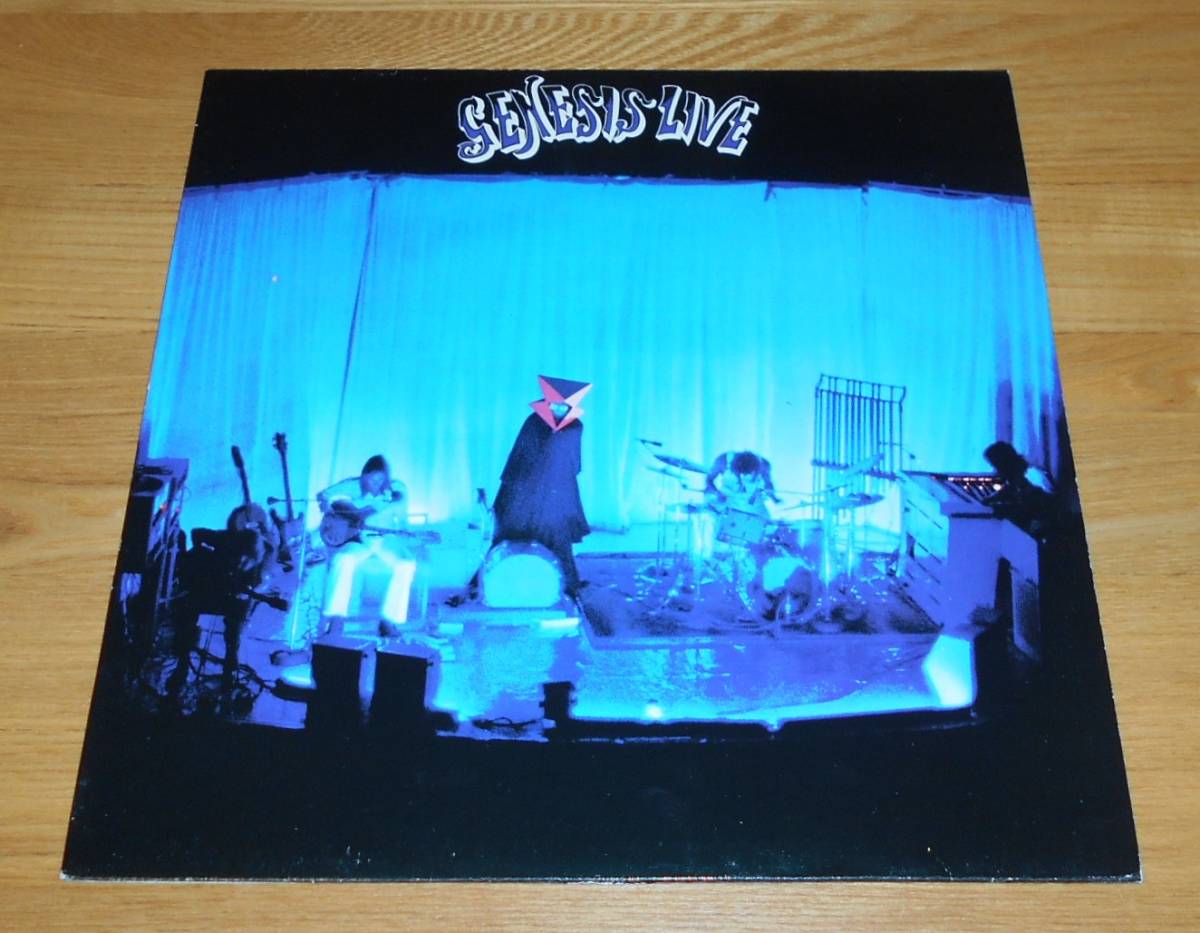 ■ジェネシスLP【GENESIS-LIVE/ジェネシス・ライヴ】UK盤/CHC 23/ピーター・ガブリエル/カリスマレコード♪_画像1