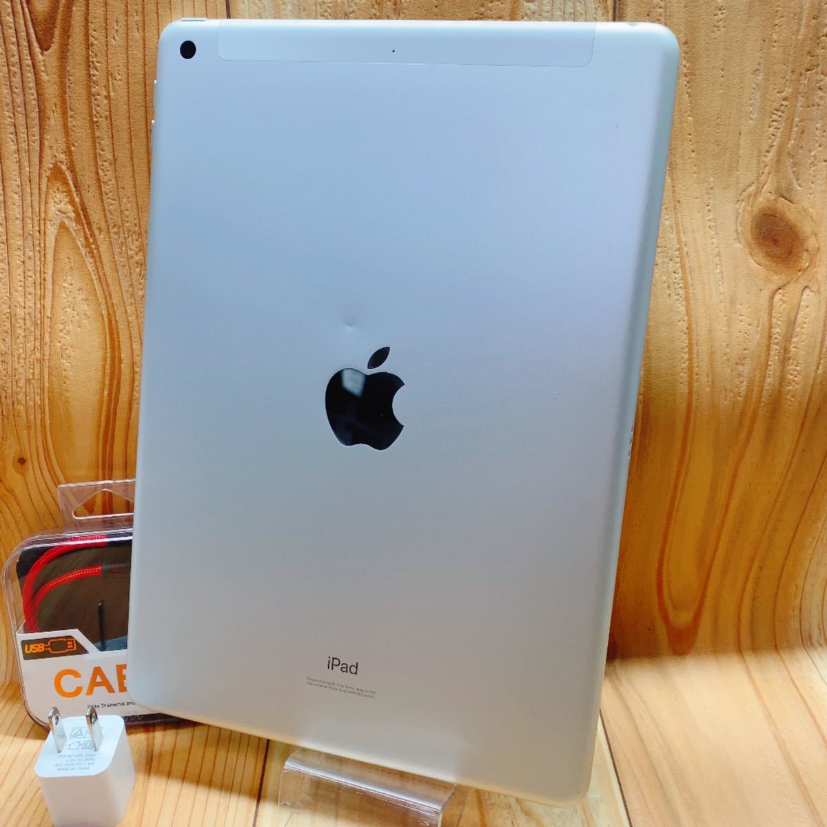 最大の割引 SIMフリー 本体 iPad 第7世代 32 GB 94 シルバー 電池良好