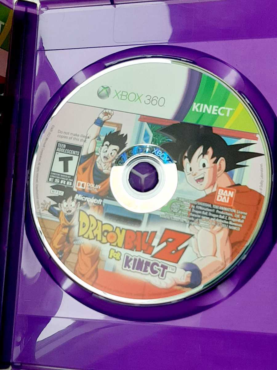 2022人気特価 xbox360 ドラゴンボール キネクト KINECT 海外版 家庭用