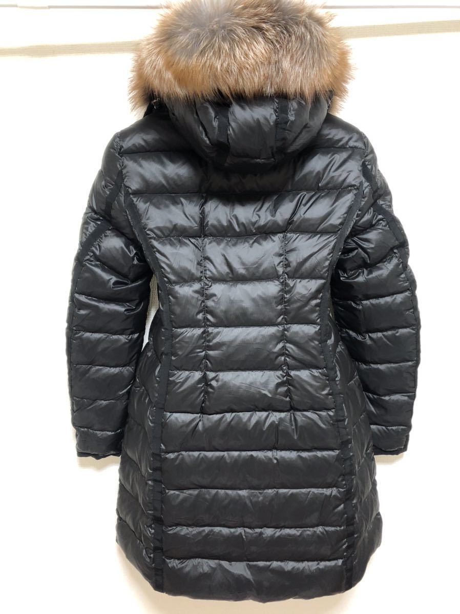 送料無料 未使用 MONCLER HERMIFUR モンクレール エルミファー ブラック 4 ダウンジャケット ダウン コート 正規品 国内定価368500円 Ⅷ