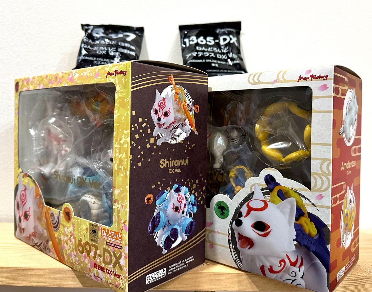 ねんどろいど アマテラス DX Ver. 大神&白野威 2点セット 予約購入特典