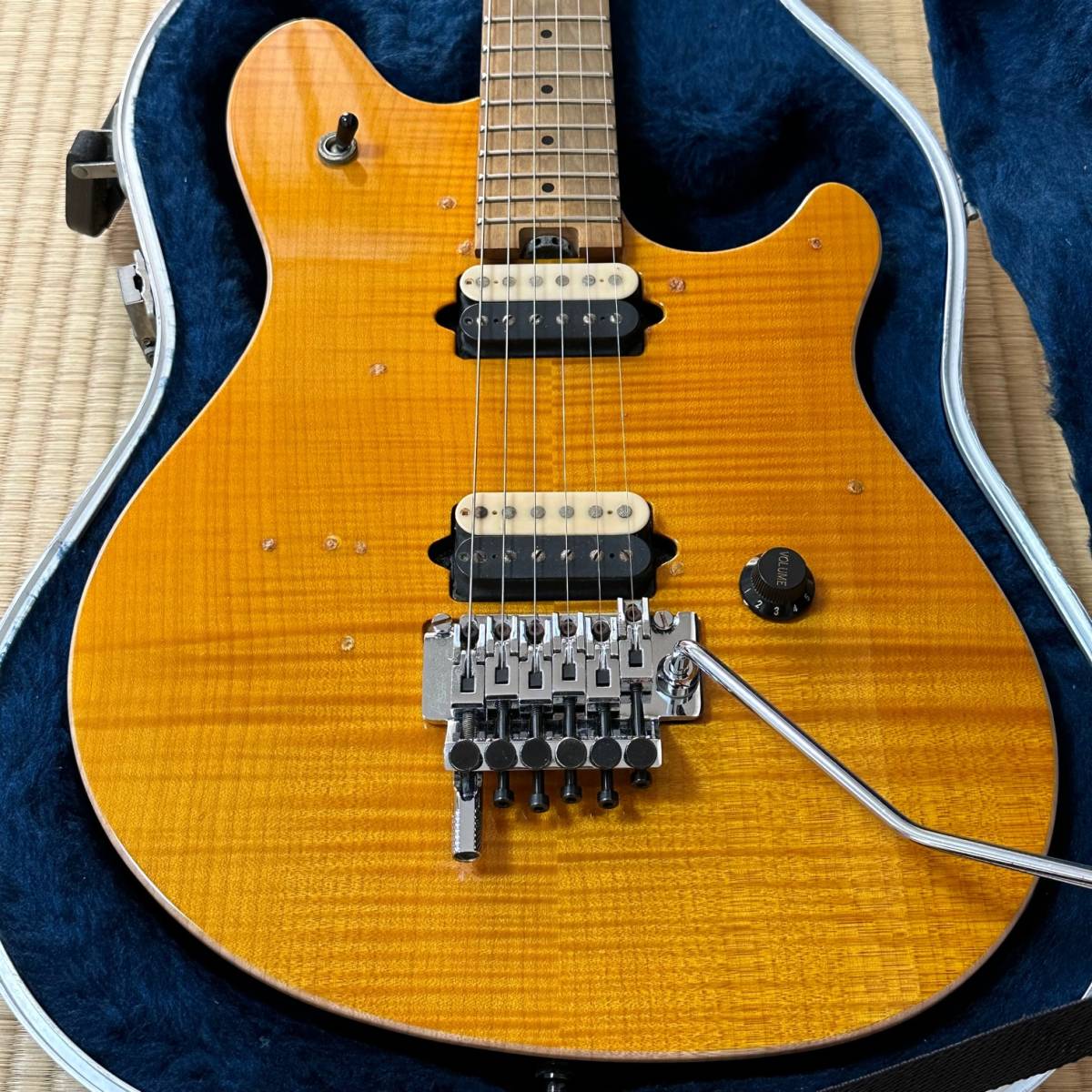 希少 USA製 PEAVEY EVH Wolfgang SPECIAL エレキギター アーム ハードケース 書類 付属品付きの画像5