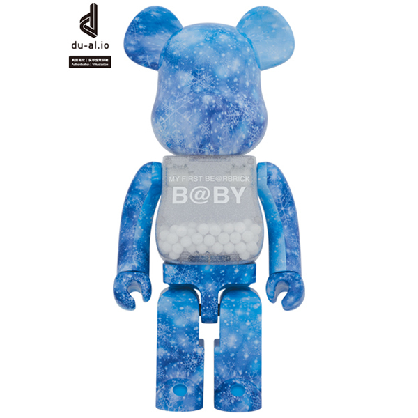 BE@RBRICK MY FIRST CRYSTAL OF SNOW Ver. 1000% ベアブリック
