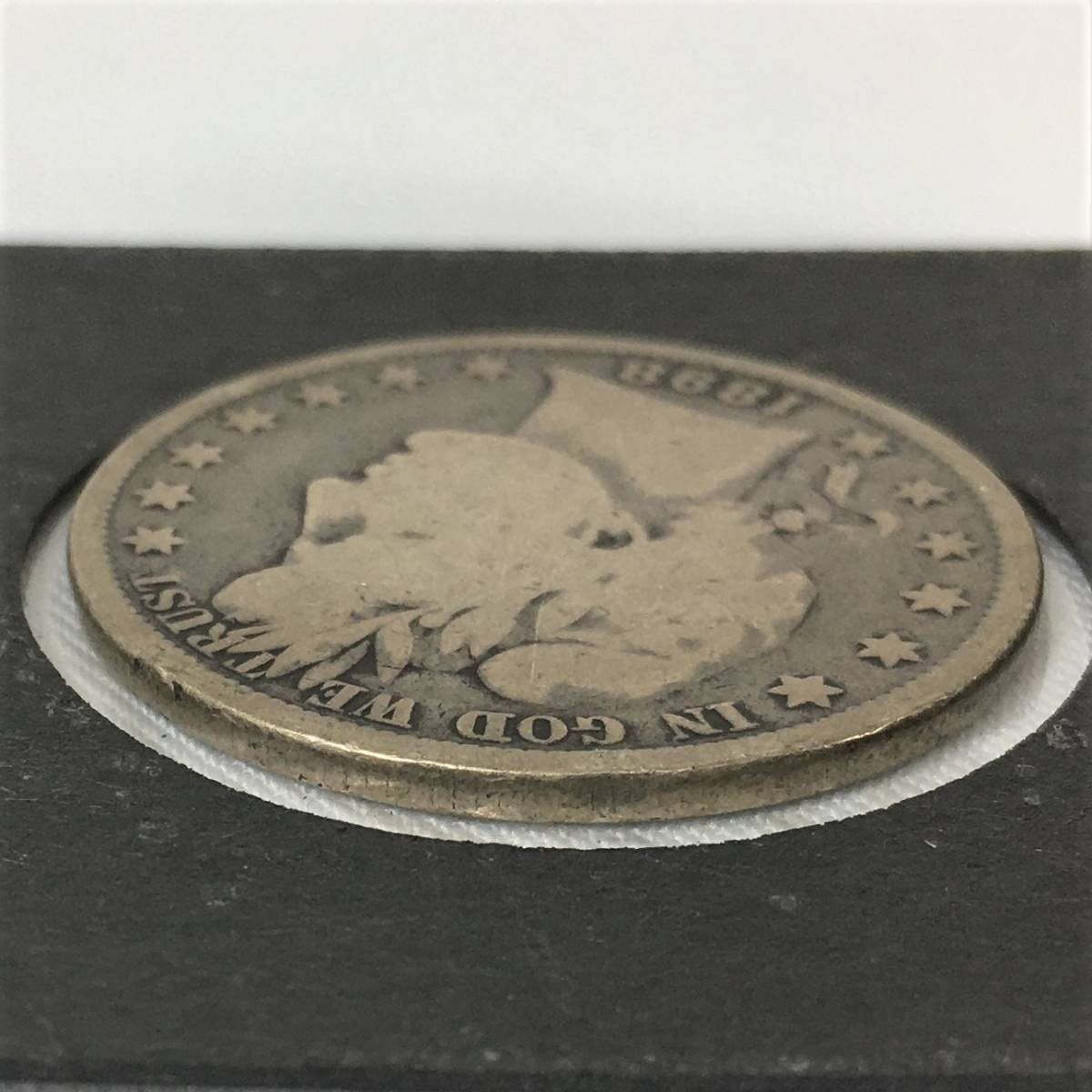 ○1915年6枚○ アメリカ バーバーハーフダラー 銀貨-
