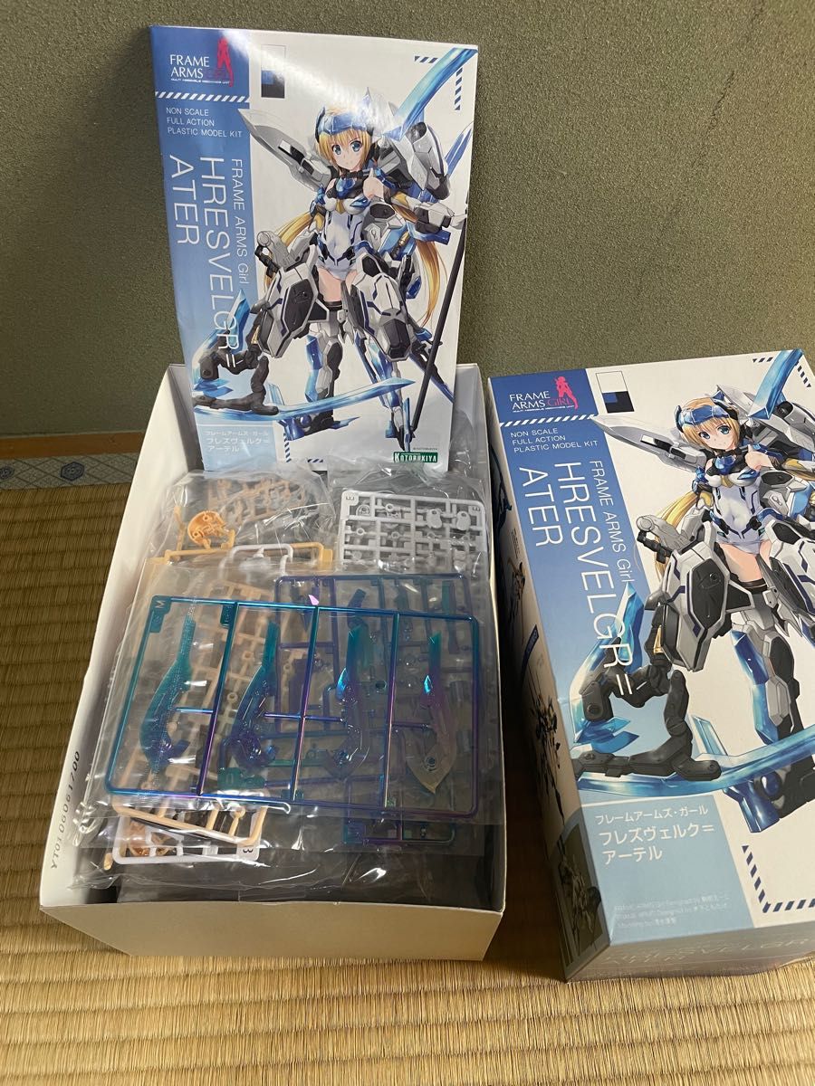 フレームアームズガール セット 未組立 フレームアームズ・ガール コトブキヤ フレズヴェルク バーゼラルド マテリア 轟雷 迅雷 