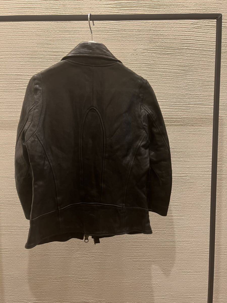 LGB ルグランブルー　S-BIKERS レザー　ライダースジャケット　七部袖　l.g.b. super rare japanese 00s  archive leather jacket