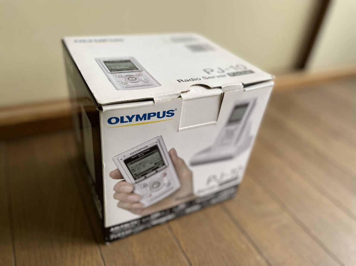 展示品★新品同様★Olympus★オリンパス PJ-10　ラジオサーバーポケット★PC接続対応★ラジオ対応★2G ラジオ録音★ビジネス 学習 音楽録音_画像2