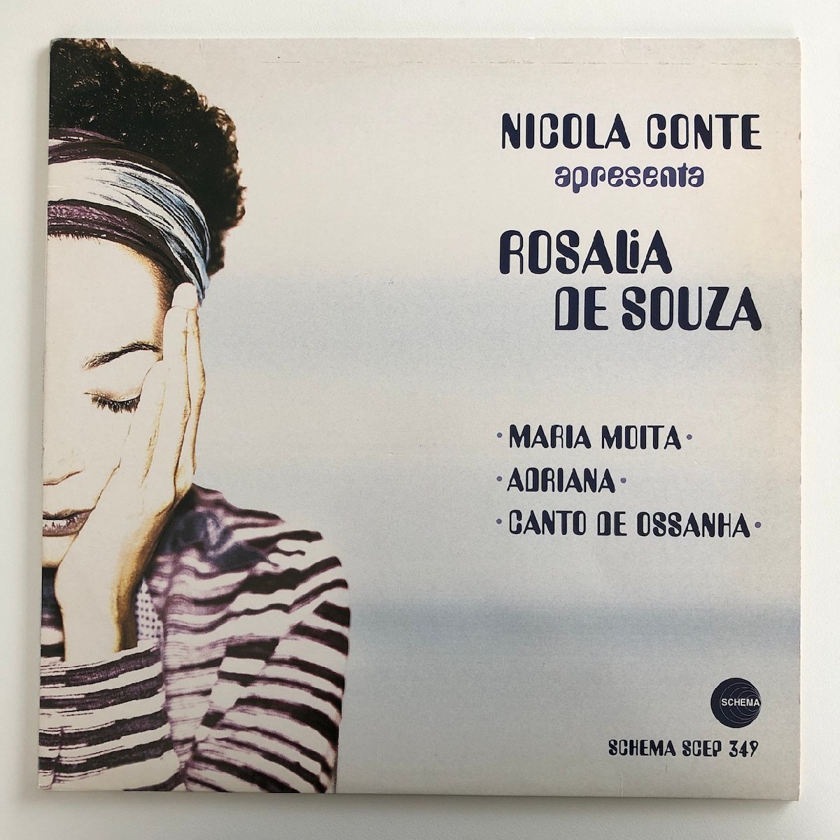 LP/ ロザリア・デ・ソーザ / MARIA MOITA, ADRIANA, CANTO DE OSSANHA / イタリア盤 45回転 SCHEMA SCEP-349 30223_画像1