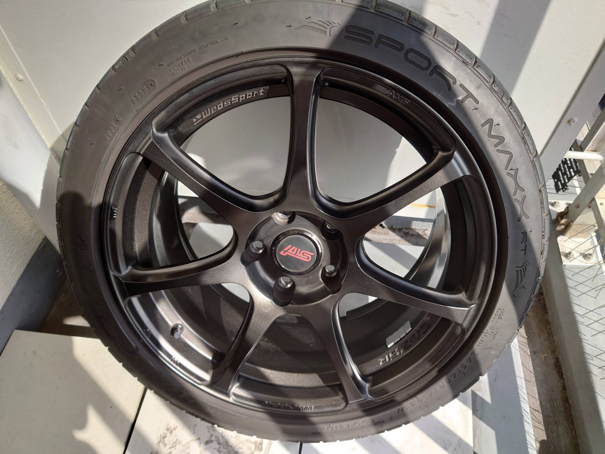 WedsSport SA-75R 18インチ 8.5J +50 5H PCD114.3 EJ-BRONZE + ダンロップ SPORT MAXX 245/40R18_画像3
