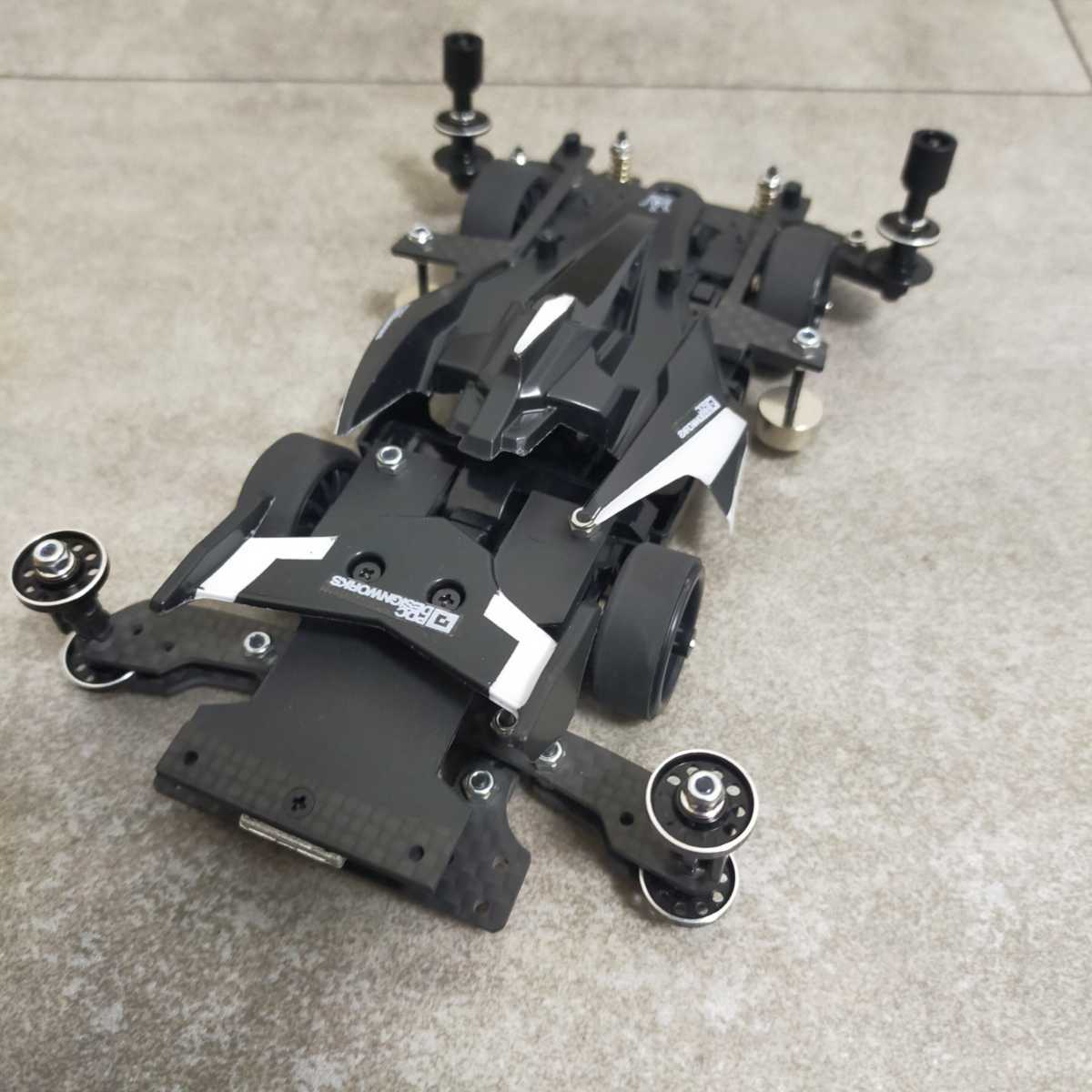 ミニ四駆 アバンテ MK3 アズール 完成品 MSフレキ フルカスタム