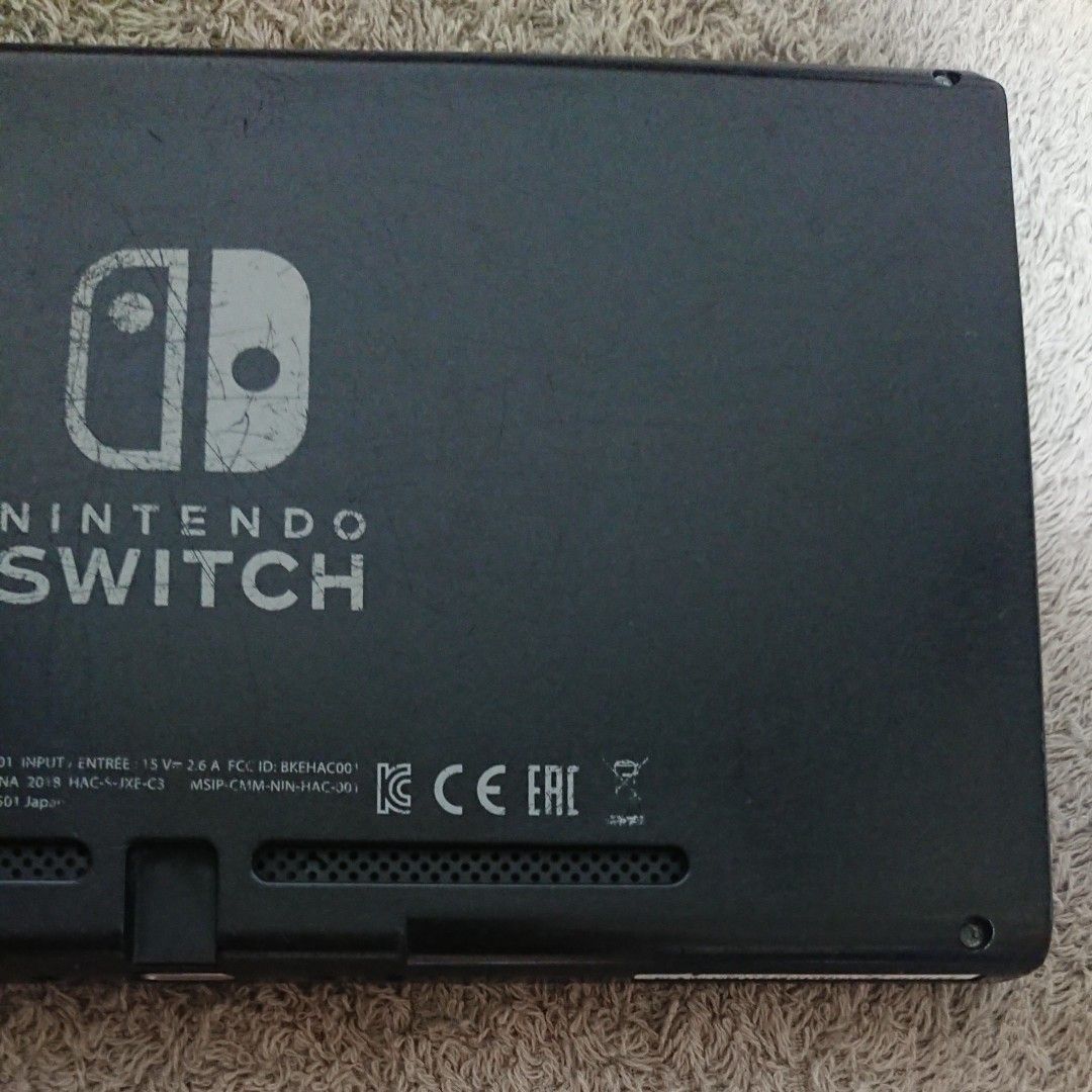 訳あり格安! Nintendo Switch 2018 未対策機 本体のみ 動作確認済み ニンテンドースイッチ