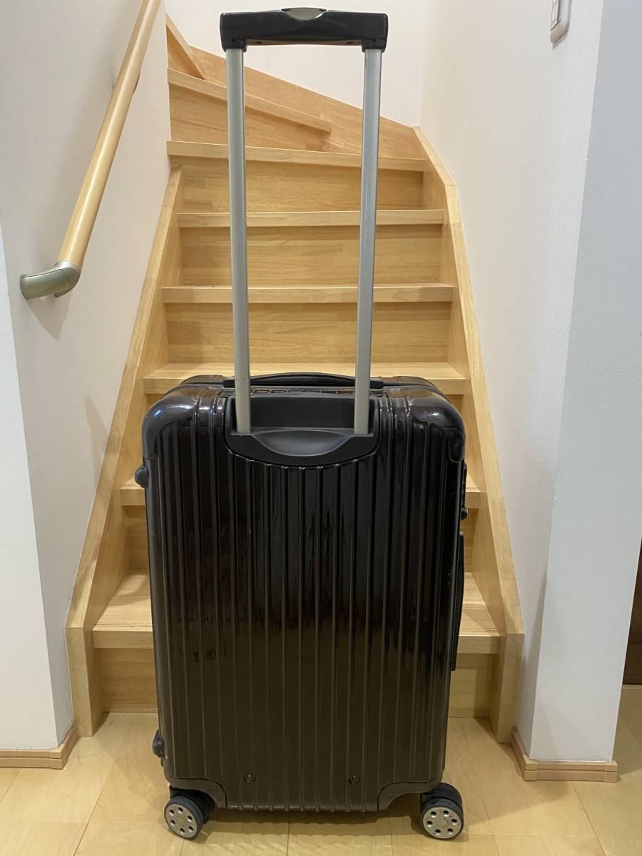 RIMOWA SALSA DELUX リモワ サルサデラックス ブラウン スーツケース 872.63 63L前後_画像2