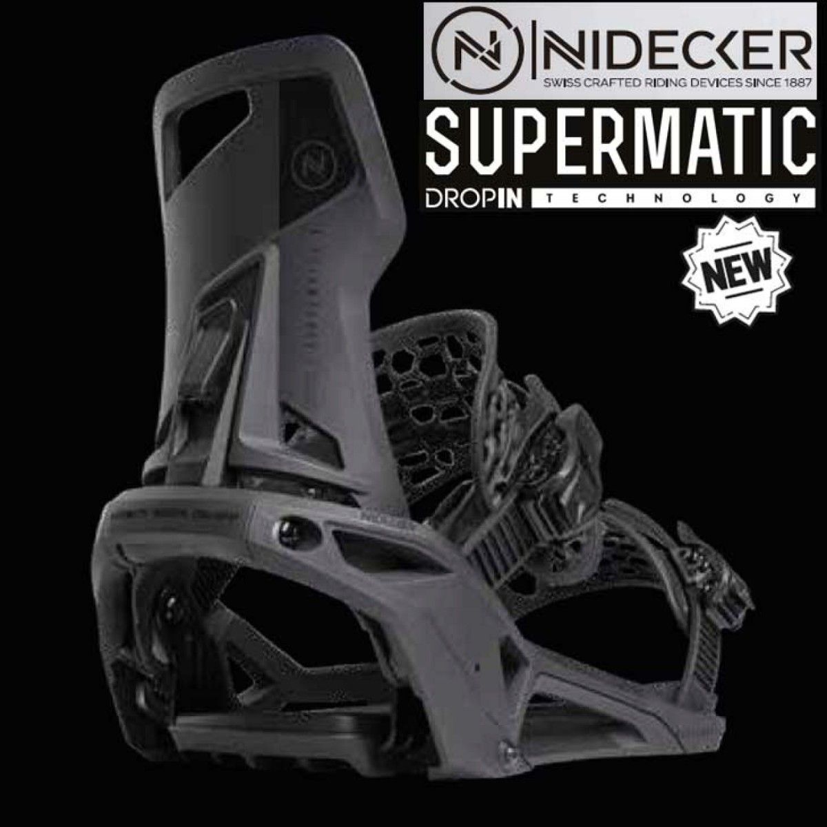 22-23 NIDECKER ナイデッカー ビンディング SUPERMATIC スーパー