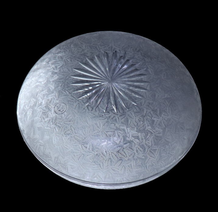 オールド・バカラ (BACCARAT) 1900年頃 大型 鉢 ボウル 唐草模様