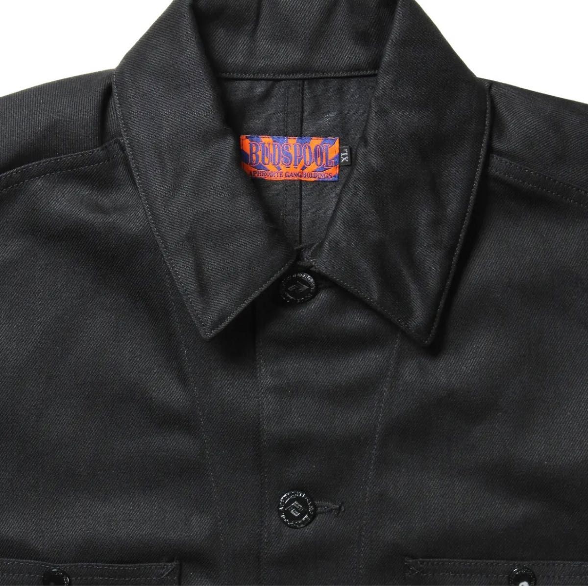 BUDSPOOL GAKKIN 舐達麻 麻 LOGO DENIM JACKET | noonanwaste.com