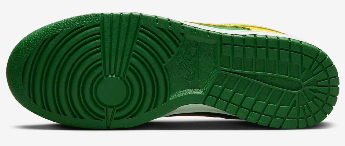 有名ブランド 30cm Nike Dunk Low Reverse Brazil 名作カラー 
