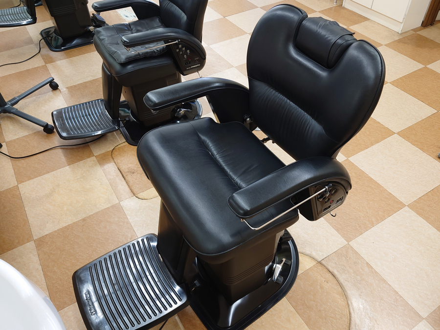 1 理容椅子 BC1402 プリームII PREEM 新明和リビテック 理髪店 美容室