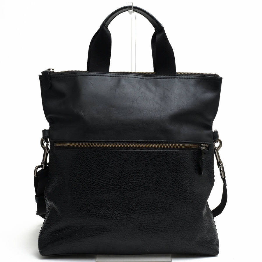 COACH Coach tote bag F11241 Charles Foldover Tote With Baseball Stitch Charles folding over Baseball stitch 