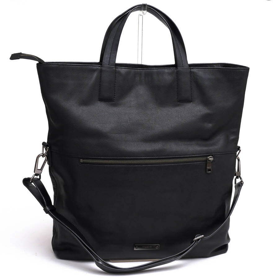 COACH コーチ トートバッグ 71184 Thompson Foldover Tote In Leather トンプソン フォルドオーバー 牛革 A4サイズ収納可 2WAY ショルダー_画像1