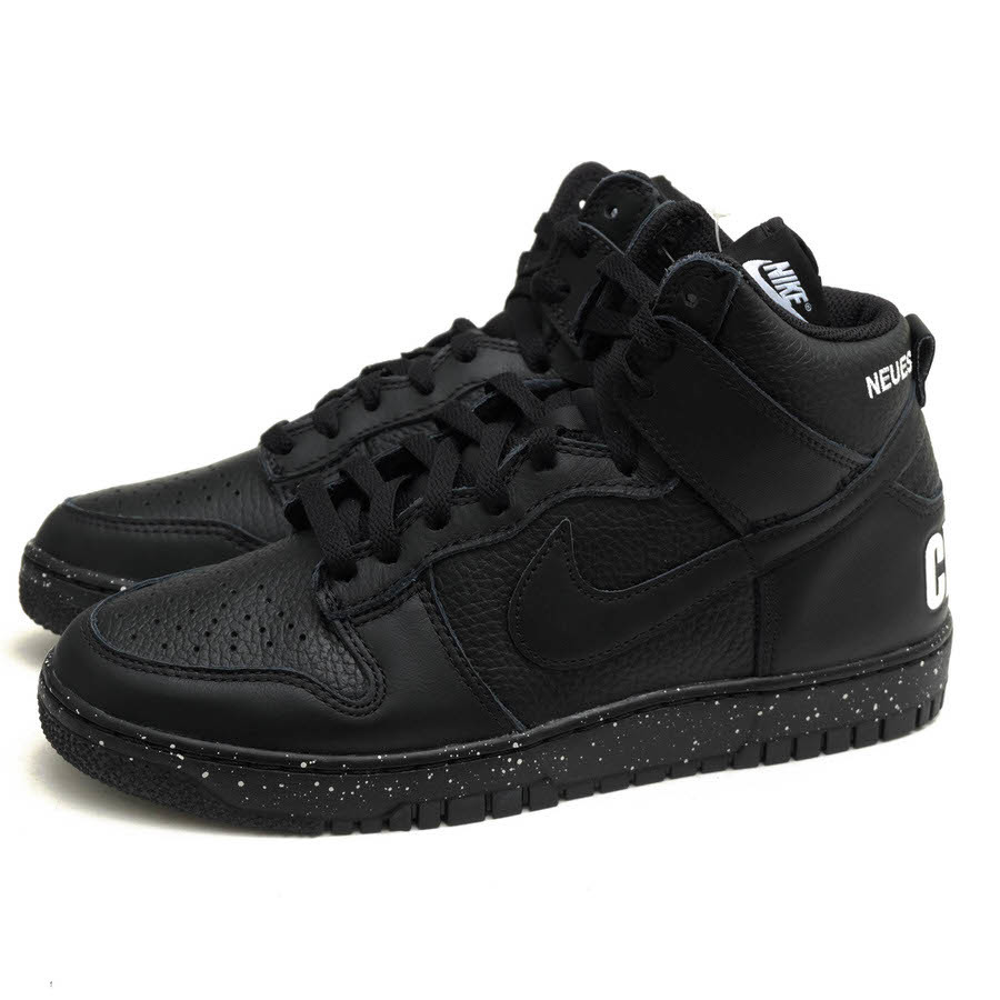 NIKE ナイキ ハイカットスニーカー DQ4121-001 DUNK HIGH 1985 ダンク ハイ UNDERCOVER アンダーカバー別注 Black 天然皮革 牛革_画像1