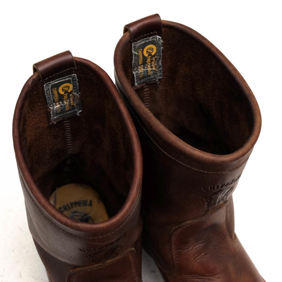 CHIPPEWA Chippewa pekos boots 91093 10 VINTAGE WELLINGTON BOOTS 10 -inch Vintage we Lynn ton boots #700 cork sole plain 