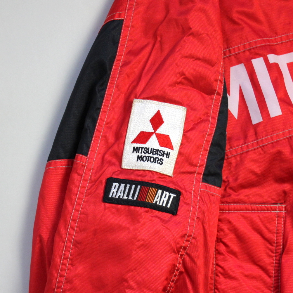 当時物 希少 MITSUBISHI 三菱 RALLIART ナイロンジャケット L 当時物 希少 MITSUBISHI 三菱 RALLIART ナイロンジャケット L