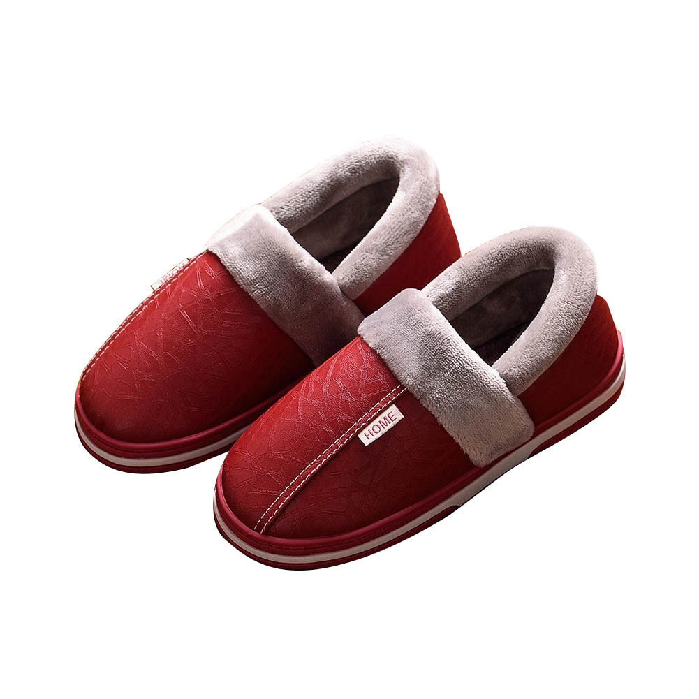  room shoes waterproof interior put on footwear warm slippers protection against cold room boots winter sandals thickness bottom slip prevention warm inside put on footwear * out put on footwear combined use man and woman use 