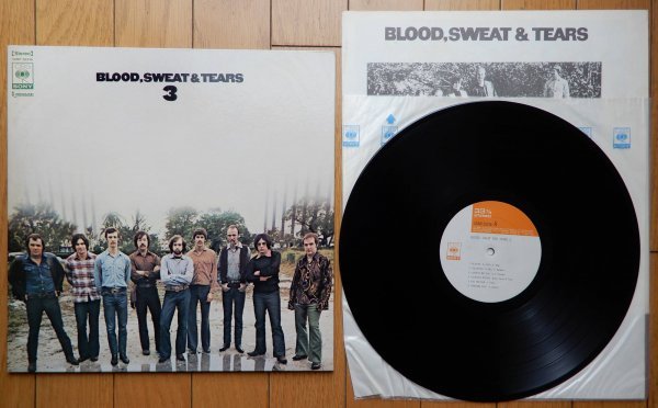 [LP] ブラッド・スエット&ティアーズ / BLOOD,SWEAT & TEARS3 ★ CBSソニーSONP 50236 日本盤 初回盤 BSTブラス・ロック_画像1