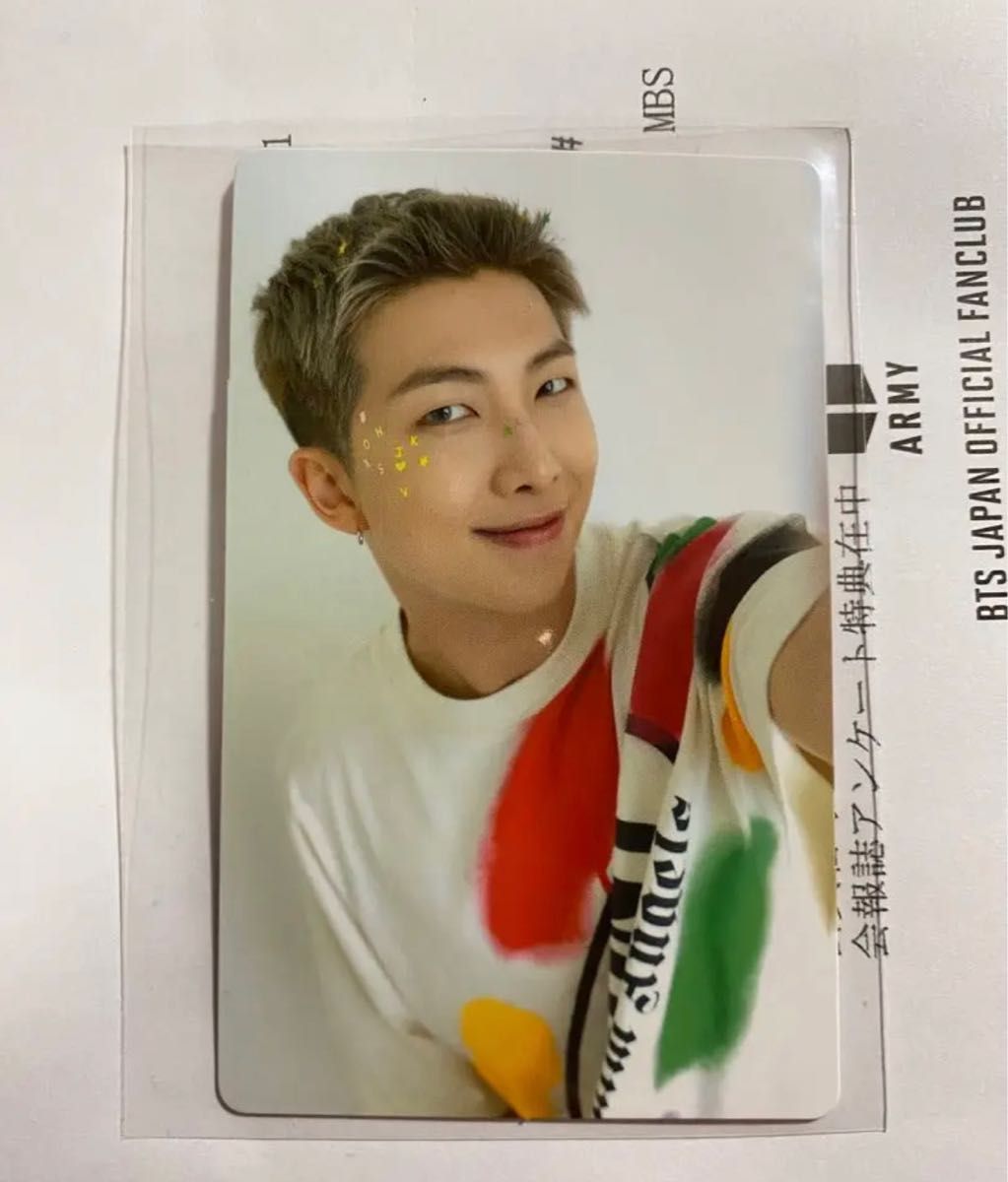 BTS ファンクラブアンケート特典 トレカ|Yahoo!フリマ(旧PayPayフリマ)