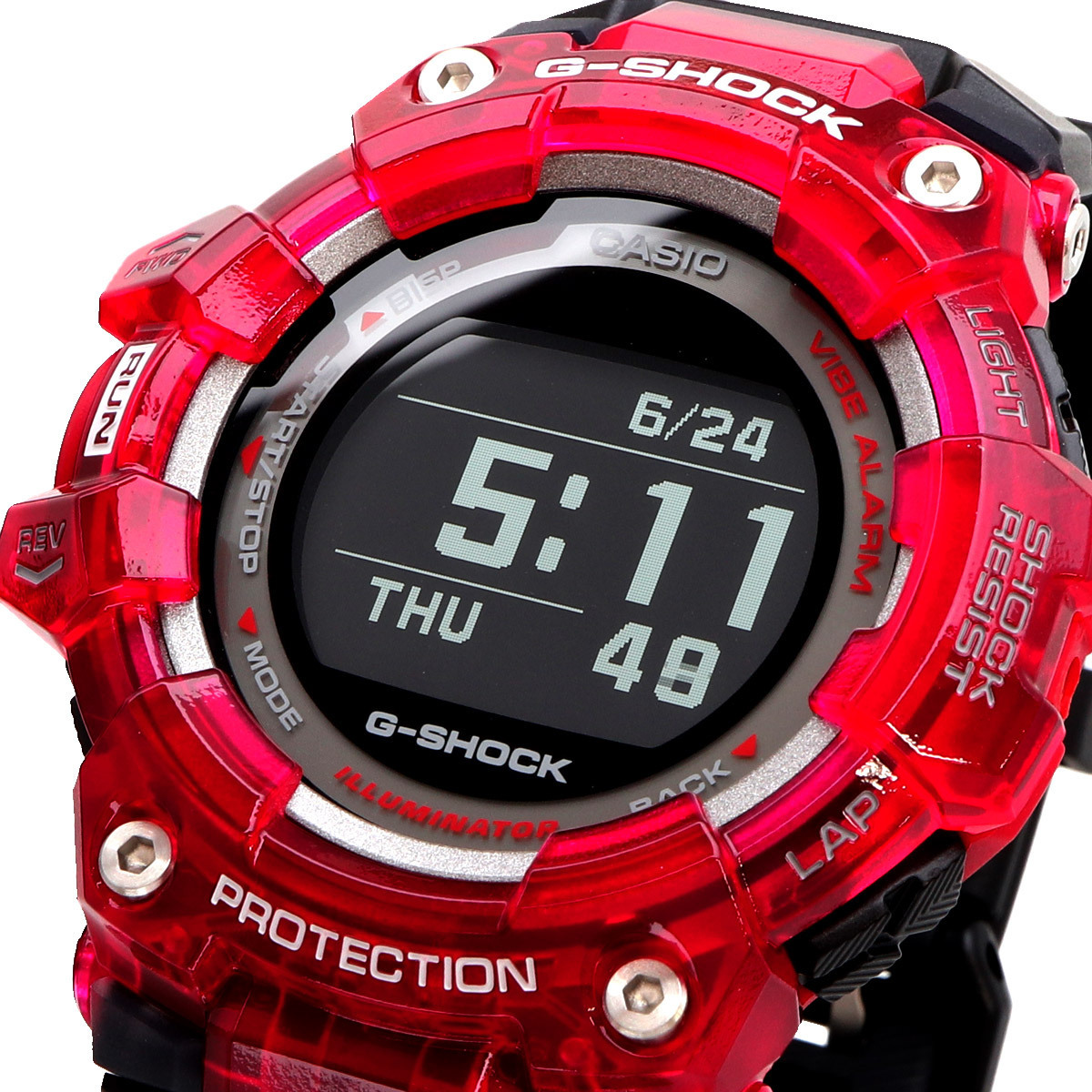 CASIO カシオ 腕時計 メンズ G-SHOCK Gショック 海外モデル スマートフォンリンク トレーニング GBD-100SM-4A1