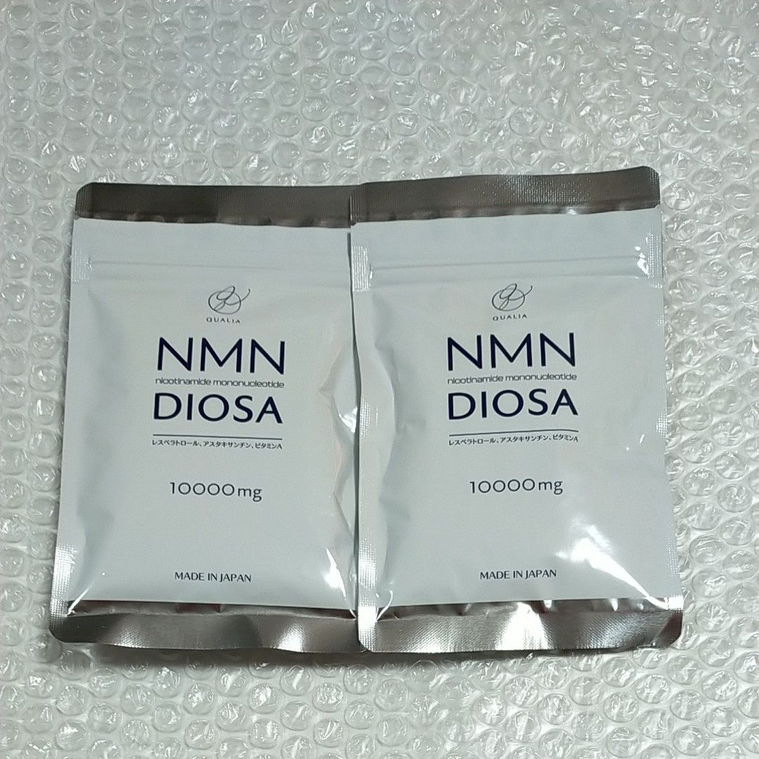 クオリアのNMN DIOSA 10000mg 60粒 2袋 サプリメント サプリメント sjs