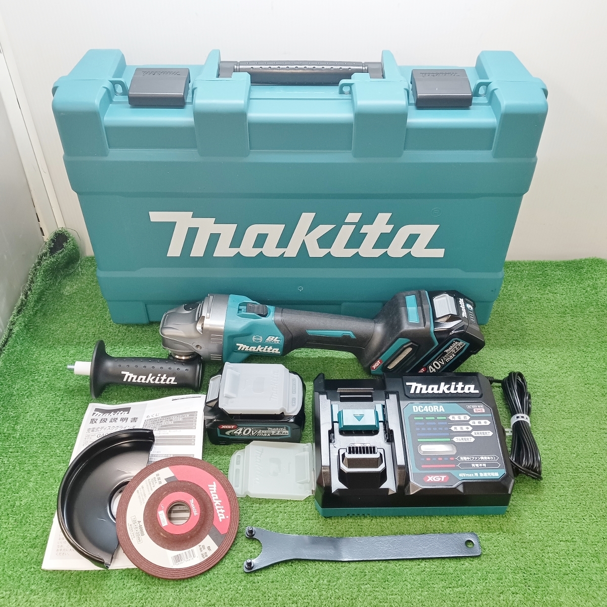 海外 マキタ makita 40Vmax 125mm 充電式ディスクグラインダ GA047GZ