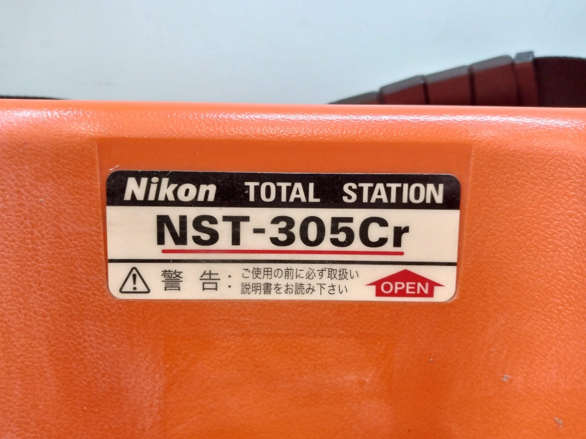 中古現状品 Nikon ニコン TOTAL STATION トータルステーション NST-305Cr_画像9