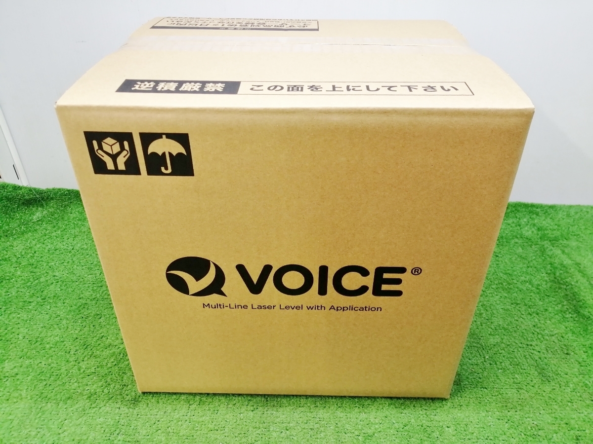未使用品 VOICE ヴォイス 5ライン グリーンレーザー墨出し器 受光器 三脚 付 Model-G5 + Model-GJ + Model-T ①_画像10